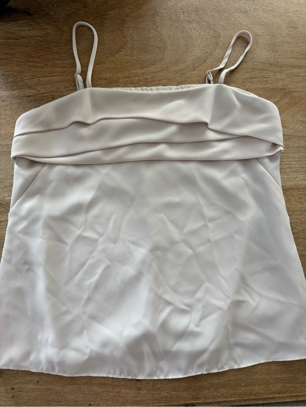 Amanda Uprichard Cream/Nude Camisole Tank